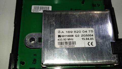 Foto 2ª: Centralita Motor ECU Mercedes Clase A 140 A 150 169.331) 95CV 70KW [266920] (2005)