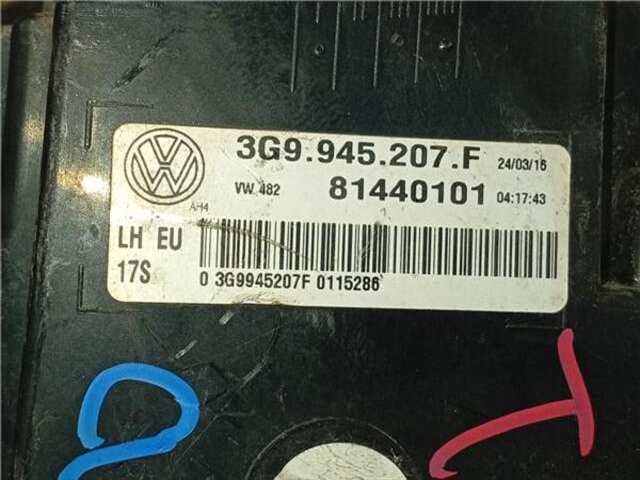 Foto 2ª: Piloto Trasero Izquierdo Volkswagen Passat 2.0 ALLTRACK BMT/START-STOPP 4MOTION [2.0 LTR. - 176 KW TDI DPF]