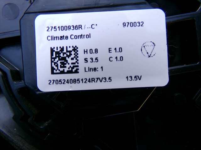 Foto 3ª: Mando Calefacción A. A. Renault Clio 1.0 G 2023-2026 [H4DF4] (2024)