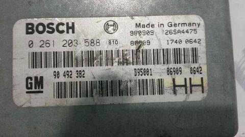 Foto 2ª: Centralita Motor ECU Opel Omega 115CV 85KW (1994)