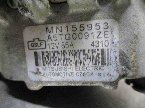 Foto 3ª: Alternador Mitsubishi Colt 1.5 INSTYLE D) BERLINA 109CV 80KW [135950] (2006)