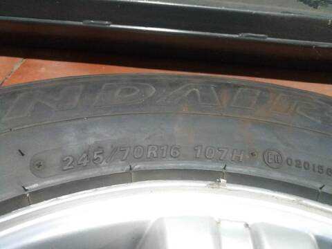 Foto 3ª: Juego LLantas Kia Sorento 2.5 CRDI 170CV [D/ D4CB] (2002)