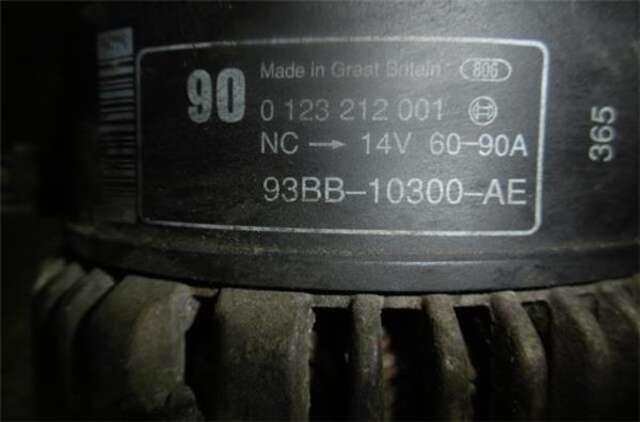Foto 3ª: Alternador Ford Mondeo 1.8 I [RKF]