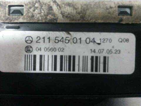 Mando Luces Mercedes Clase E 180 E 220 CDI 211.008) BERLINA 170CV 125KW