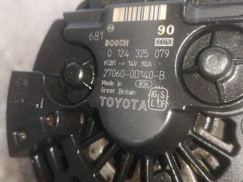 Alternador Toyota Corolla 3ZZFE