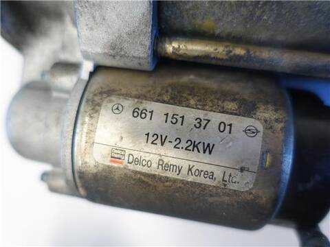 Foto 3ª: Motor de Arranque Ssangyong Rodius 2.7 XDI 163CV 120KW [D/ D27DT] (2010)