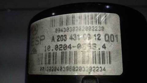 Foto 3ª: Abs Mercedes Clase C 160 30 CDI AMG 203.018) BERLINA 231CV 170KW [612990] (2003)