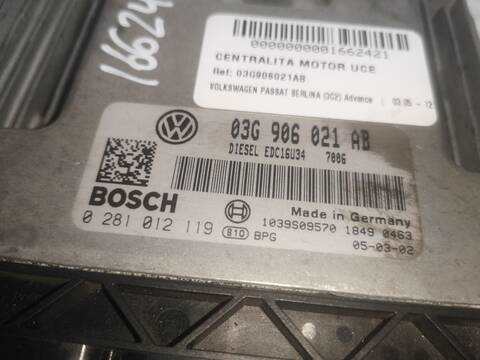 Foto 2ª: Centralita Motor ECU Volkswagen Passat BMP BERLINA (2005)