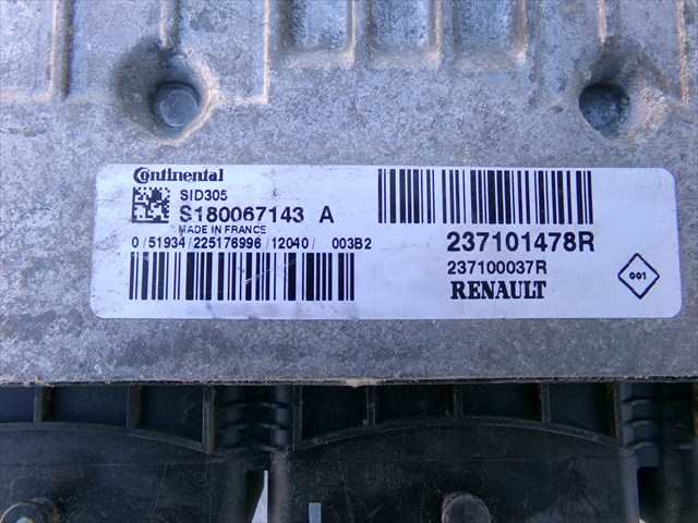 Foto 3ª: Centralita Motor ECU Renault Megane 1.5 DCI RANCHERA,2008-2013 [K9KJ8] (2012)