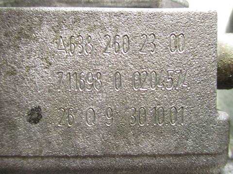 Foto 3ª: Caja Cambios Mercedes Vito 611980 (2001)