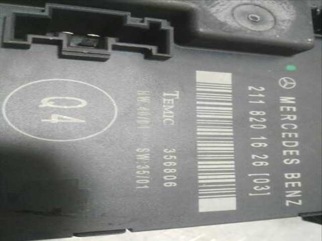 Foto 3ª: Modulo Confort BCM Mercedes Clase E 180 2.7 CDI CAT 177CV 130KW FAMILIAR (2003)