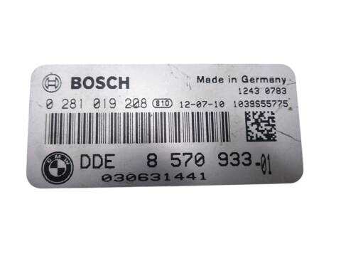 Foto 2ª: Centralita Motor ECU Bmw Serie 1 114 116 D 116CV (2011)