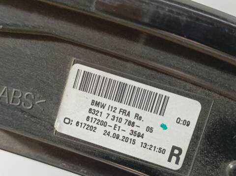 Foto 3ª: Piloto Trasero Derecho Bmw i8 I8 PURE IMPULSE 231CV 170KW [B38K15A] (2015)