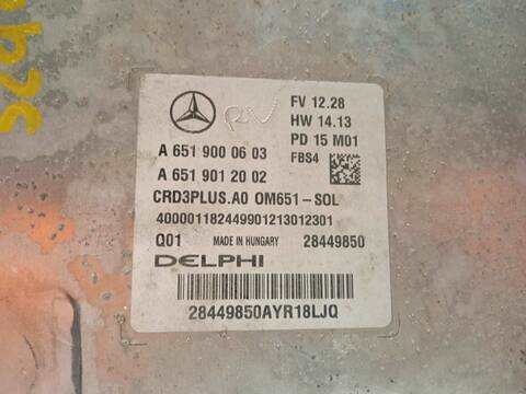 Foto 4ª: Centralita Motor ECU Mercedes Clase C 160 C 220 CDI BLUETEC 205.004) 170CV 125KW [651921] (2015)