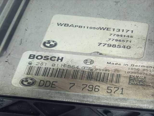 Foto 2ª: Centralita Motor ECU Bmw X3 2.0D 150CV 110KW [M47N204D4] (2005)