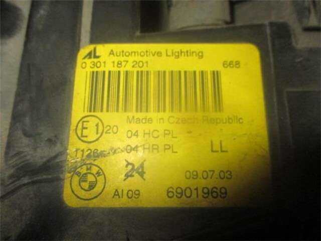 Foto 2ª: Faro Izquierdo Bmw Serie 3 315 320 D [204D4]