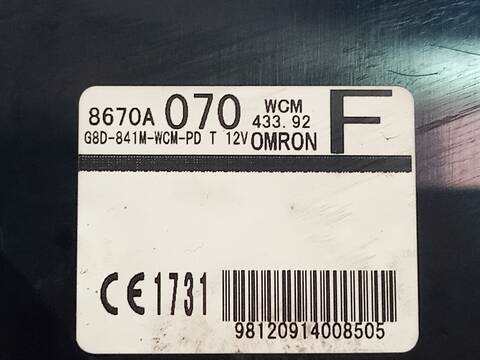 Foto 3ª: Centralita Motor ECU Mitsubishi ASX MOTION 4WD 116CV 85KW [4N13] (2014)