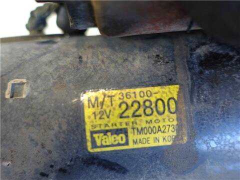 Foto 3ª: Motor de Arranque Hyundai Getz 1.6 106CV 77KW [G4ED-G] (2004)