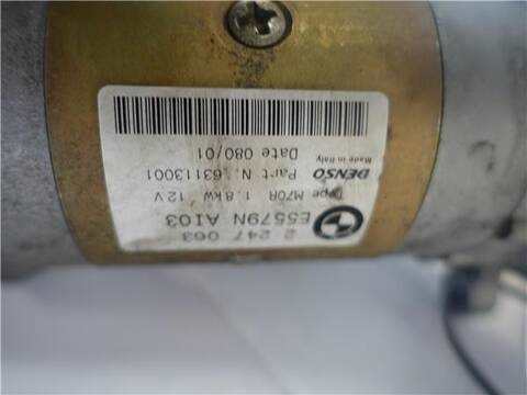 Foto 3ª: Motor de Arranque Bmw Serie 3 315 2.0 320D BERLINA 136CV 100KW [M47 D20 (20 4 D1)] (2001)