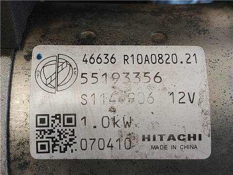 Foto 3ª: Motor de Arranque Fiat Punto 1.4 16V 95CV 70KW [199 A6.000] (2007)