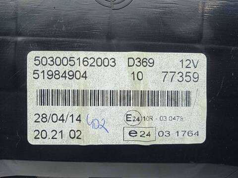 Foto 2ª: Cuadro de Instrumentos Opel Combo 1.3 16V CDTI 90CV 66KW [263A2000] (2014)