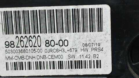 Foto 3ª: Cuadro de Instrumentos Citroen C5 1.5 BLUEHDI 130 ACYHZJ ACYHZR) AIRCROSS 131CV 96KW [YH01] (2019)