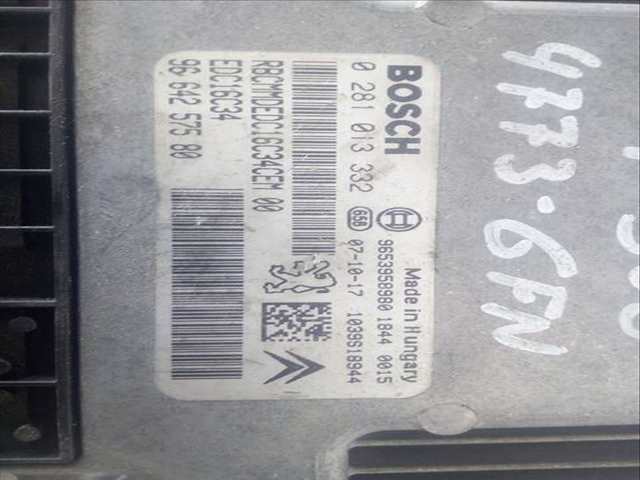 Foto 4ª: Centralita Motor ECU Peugeot 308 CONFORT 90CV 66KW [9HX] (2008)