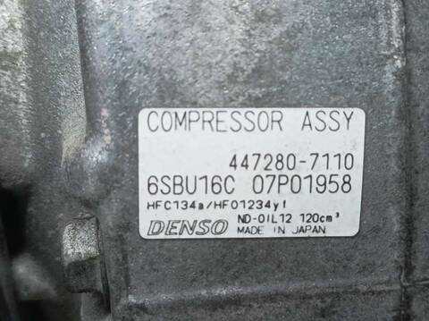 Foto 3ª: Compresor Aire Acondicionado Mercedes Clase B 150 B 200 CDI BE 246.201) 136CV 100KW [651901] (2012)