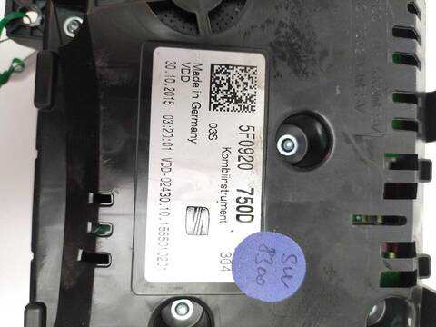 Foto 3ª: Cuadro de Instrumentos Seat Leon 1.4 TSI 125CV (2013)