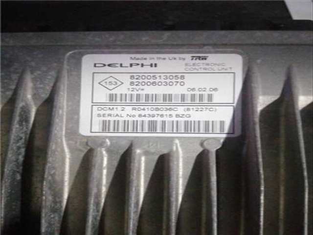 Foto 4ª: Centralita Motor ECU Dacia Logan 1.5 LAUREATE [1 5 LTR. - 63 KW DCI DIESEL CAT] 86CV