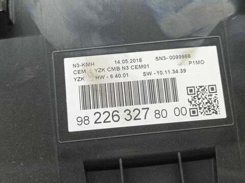 Foto 3ª: Cuadro de Instrumentos Opel Crossland SELECTIVE 110CV 81KW [HN01] (2018)