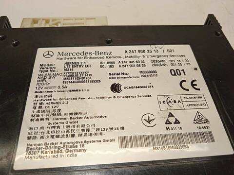 Foto 4ª: Centralita Motor ECU Mercedes Sprinter 211/214 CDI FWD L1 910.621) 143CV 105KW FURGON [651958] (2021)