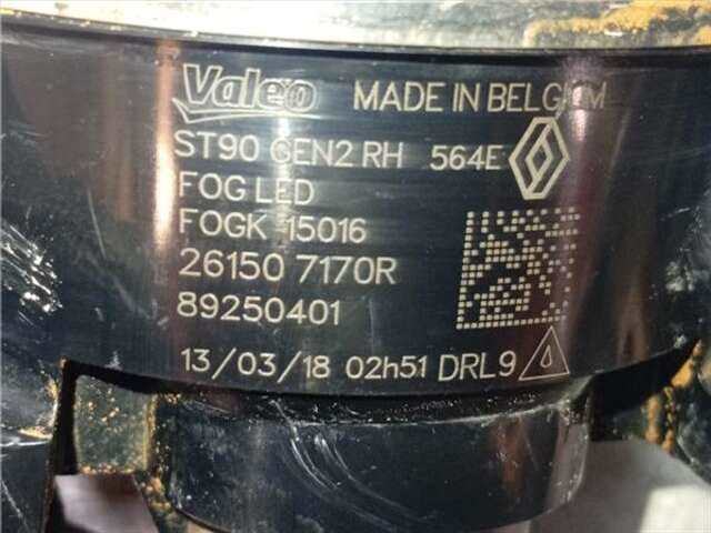 Foto 2ª: Faro Antiniebla Delantero Derecho Renault Captur 0.9 DYNAMIQUE [0.9 LTR. - 66 KW TCE ENERGY]