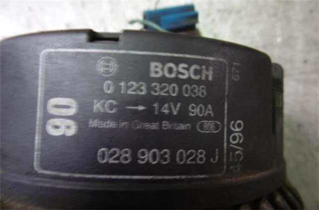 Foto 2ª: Alternador Seat Ibiza 1.9 SPORT [1.9 LTR. - 66 KW TDI] [ALH]