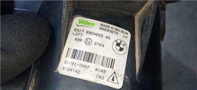 Foto 2ª: Faro Antiniebla Delantero Izquierdo Bmw Serie 1 114 2.0 118D [2.0 LTR. - 90 KW 16V DIESEL CAT] [M47N 204 D4]