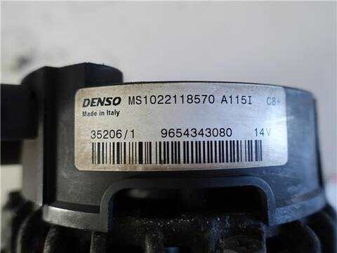 Foto 3ª: Alternador Peugeot 207 1.4 16V 88CV 65KW [KFU (ET3J4)] (2007)