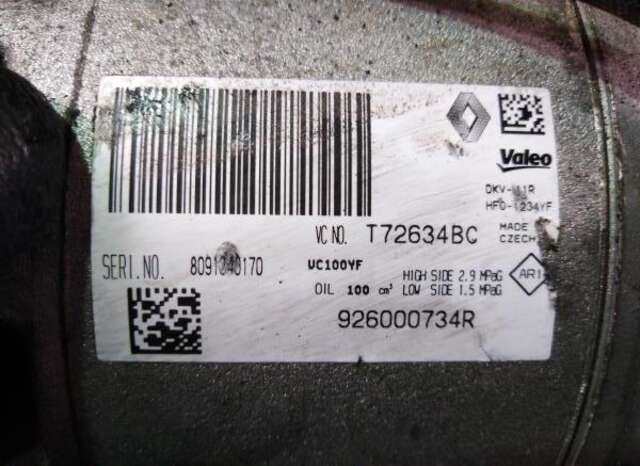 Compresor Aire Acondicionado Renault Clio 0.9T