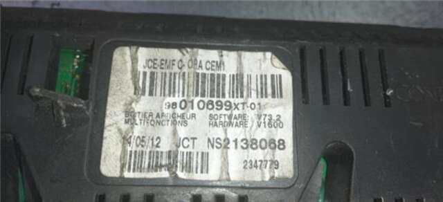 Pantalla Multifuncion Citroen C3 1.4 I
