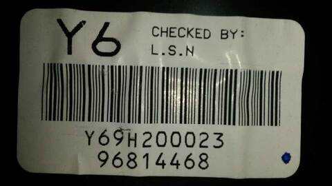 Foto 2ª: Cuadro de Instrumentos Chevrolet Aveo 1.2 CAT 84CV 62KW [B12D1] (2009)