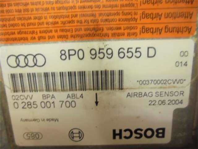 Foto 2ª: Centralita Airbag Audi A3 2.0 TDI AMBITION QUATTRO (103KW) [2.0 LTR. - 103 KW TDI] [BKD]