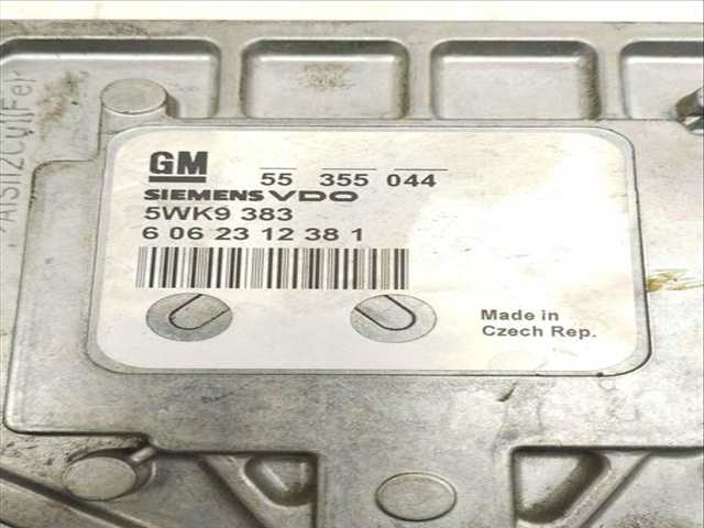 Foto 3ª: Centralita Motor ECU Opel Zafira GASOLINA [Z18XE] (2002)
