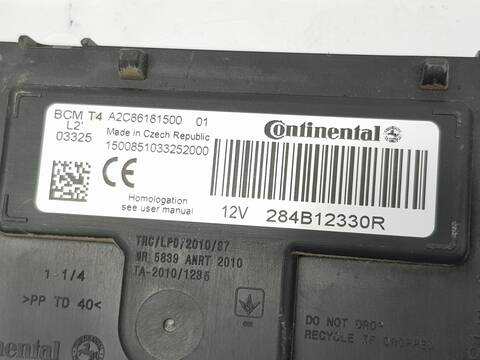 Foto 3ª: Centralita Motor ECU Dacia Dokker AMBIANCE (2013)