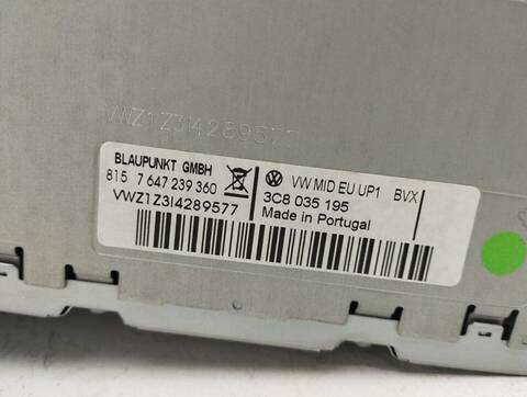 Foto 2ª: Sistema Audio Radio CD Volkswagen Tiguan MOTION 140CV 103KW [CBA] (2009)