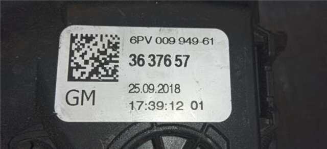 Pedal Acelerador Opel Crossland 1.2 BASIS [1.2 LTR. - 60 KW]