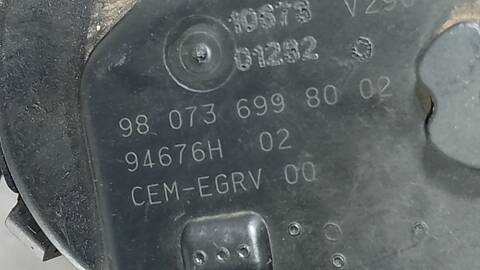 Foto 4ª: Valvula EGR Peugeot Partner ACCESS 75CV 55KW [BH02] (2017)