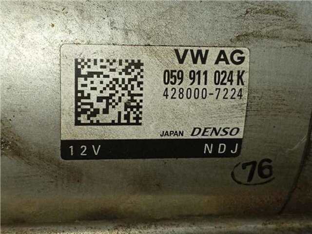 Foto 2ª: Motor de Arranque Porsche Cayenne 3.0 DIESEL [3.0 LTR. - 193 KW TDI CAT]