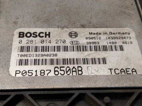 Foto 4ª: Centralita Motor ECU Jeep Patriot LIMITED 140CV 103KW [BYL] (2010)