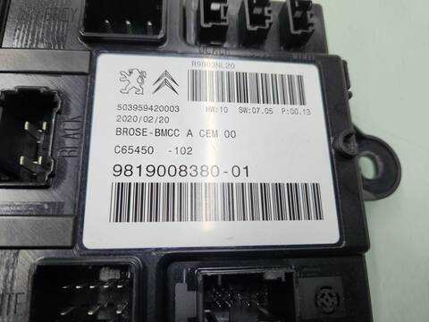 Foto 2ª: Centralita Motor ECU DS 7 PERFORMANCE LINE 180CV 132KW [5G06] (2020)