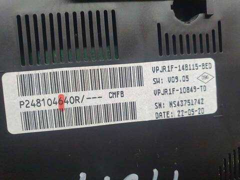 Foto 3ª: Cuadro de Instrumentos Renault Captur EXPERIENCE 131CV 96KW [H5H470] (2020)