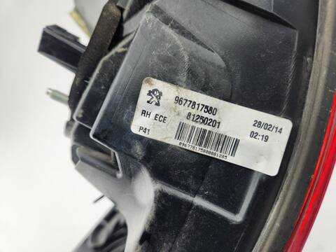 Foto 3ª: Piloto Trasero Derecho Peugeot 308 ACTIVE 92CV 68KW [9H06] (2014)